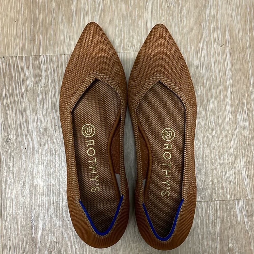 Rothy's Tan Flats